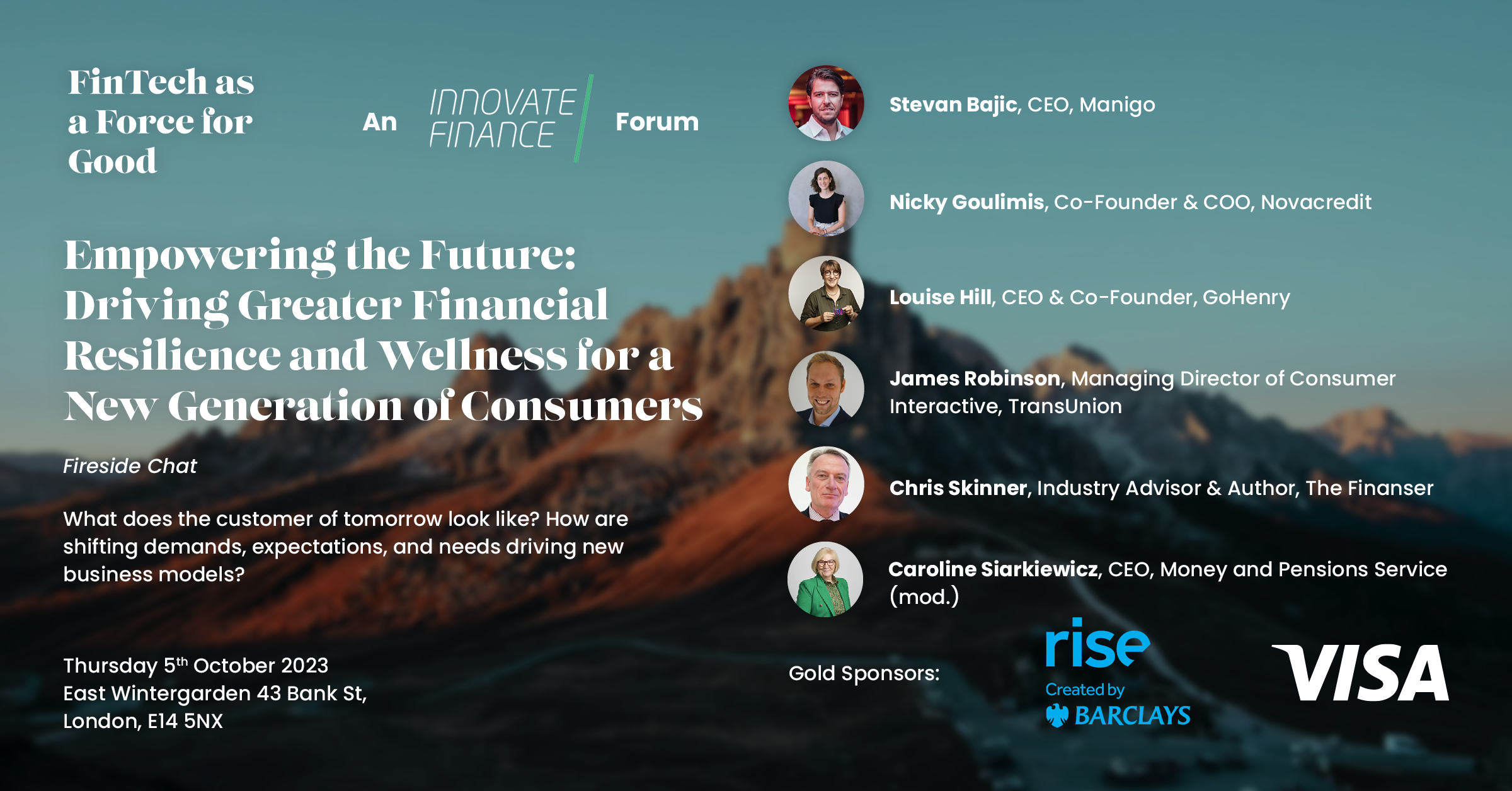 Fintech as a Force for Good Forum 23 – Empowering the Future